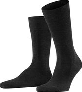 FALKE Family duurzaam katoen sokken heren grijs - Matt 43-46