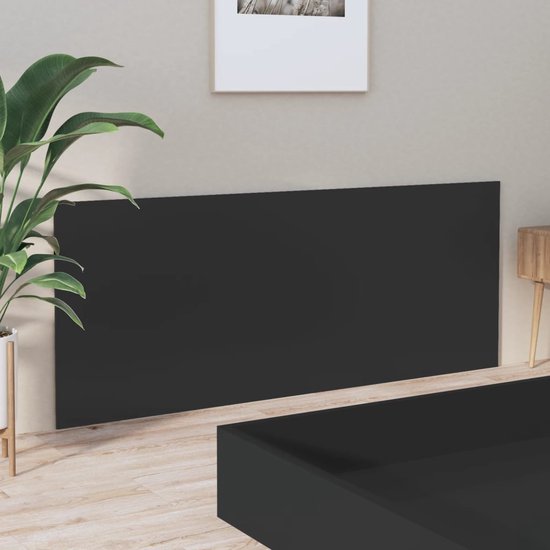 Tête De Lit Sonoma Gris 200x1,5x80 Cm Bois D'ingénierie