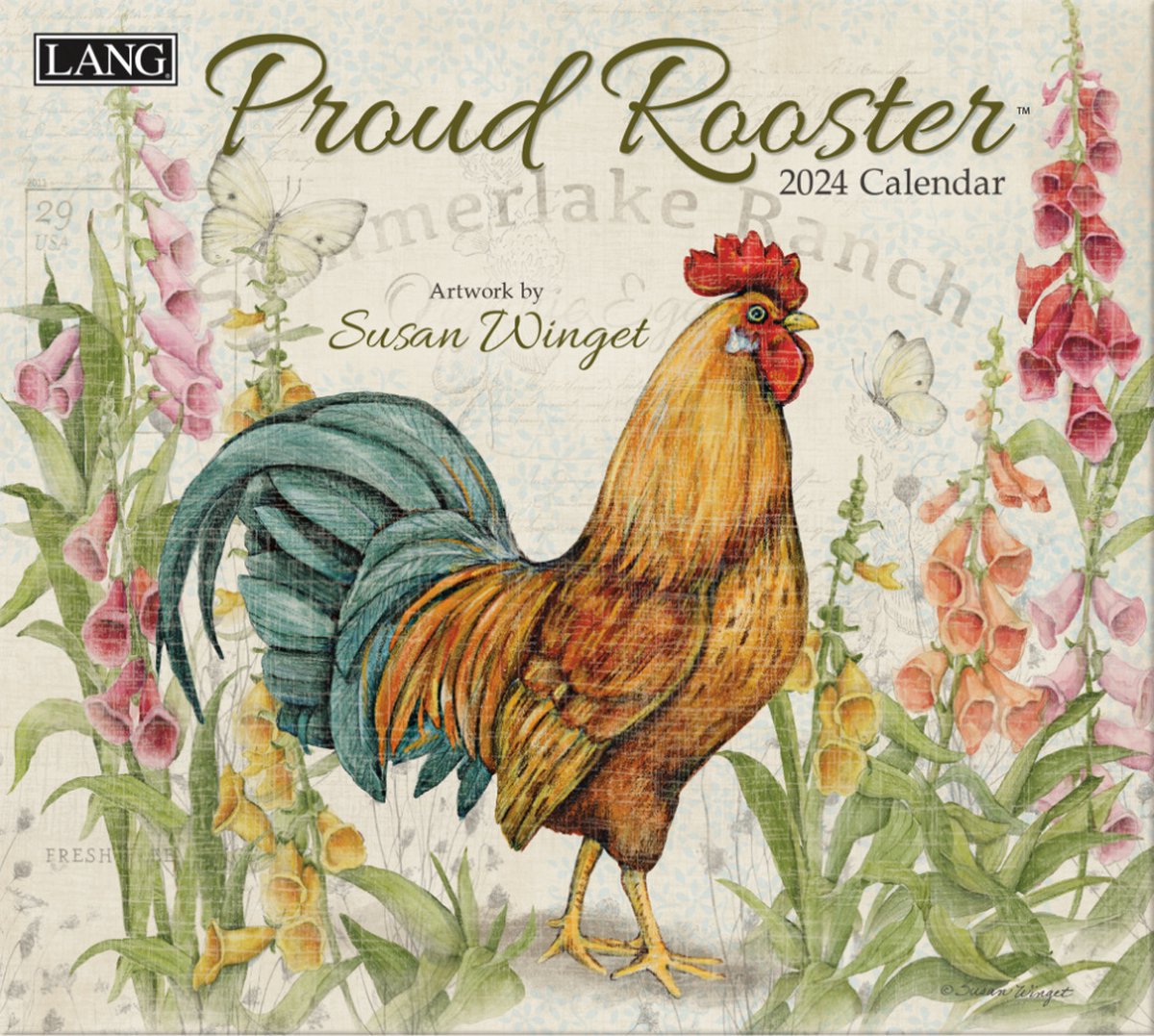 Proud Rooster Kalender 2024 LANG