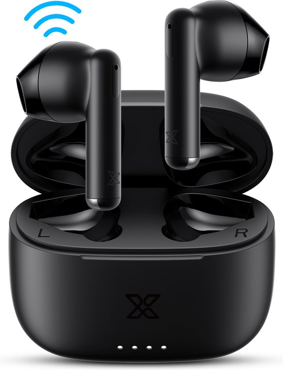 XELAR ASTRO - Draadloze oordopjes met microfoon - Bluetooth - Oplaadcase -  Sport... | bol.com