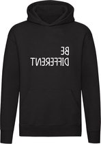 Be different Hoodie - anders - andersom - verschillend - grappig - trui - sweater - capuchon