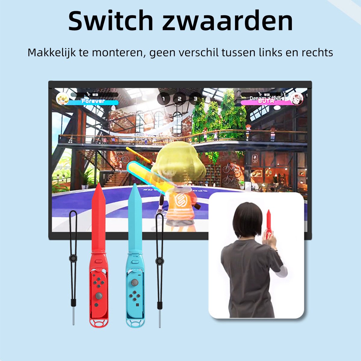 OneGamer Switch Sports Accessoires Set – Geschikt voor Nintendo Switch Sports Games - 12 in 1 Set – foto 3