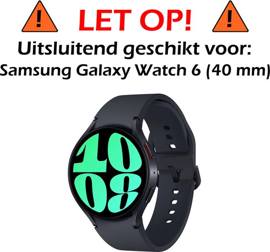 Samsung Galaxy Watch 6 (44 mm) Screenprotector Glas Gehard Screen Cover -  Samsung
