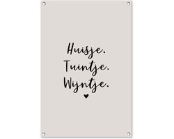 Tuinposter tekst - Huisje Tuintje Wijntje - Quotes - Tuindecoratie Beige - Tuinschilderij voor buiten - Schutting decoratie - Tuin - 60x90 cm - Schuttingdoek - Tuindoek - Wanddecoratie buiten Tuinposter tekst - Huisje Tuintje Wijntje - Quotes - Tuindecoratie Beige - Tuinschilderij voor buiten - Schutting decoratie - Tuin - 60x90 cm - Schuttingdoek - Tuindoek - Wanddecoratie buiten