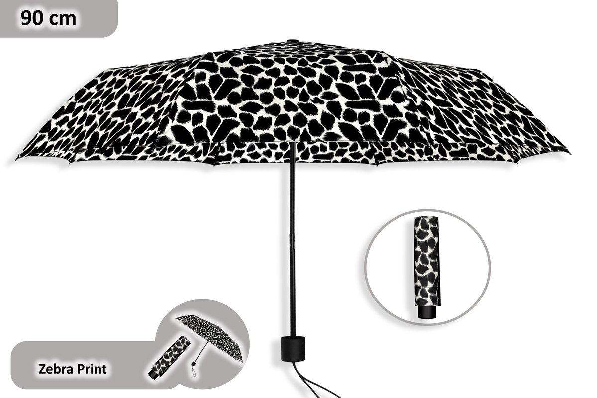 Parapluie Mini Auto Zèbre –