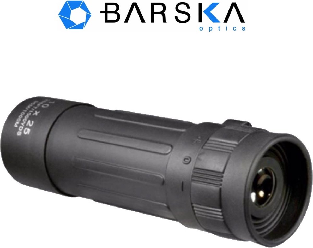 Barska Monokijker Lucid View 10x25 - compact - 10x vergroting - zwart