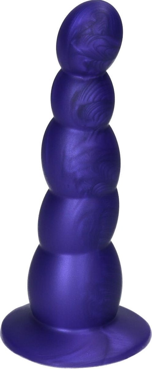 Goedkoopste Ylva & Dite - Circe - Siliconen Anale / Vaginale dildo - Made in Holland - Iridescent Violet
