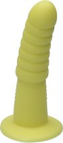 Ylva & Dite - Aria - Siliconen Anale / Vaginale dildo - Made in Holland - Geel