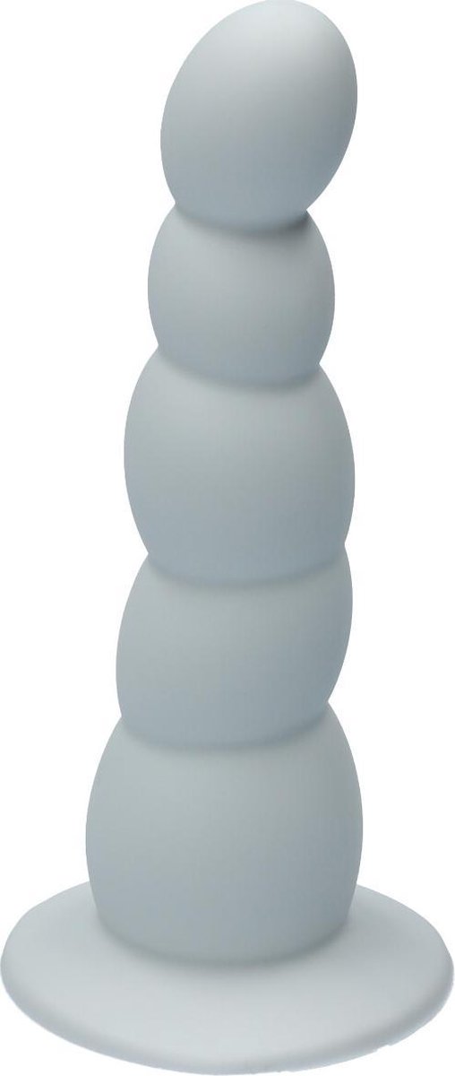 Goedkoopste Ylva & Dite - Circe - Siliconen Anale / Vaginale dildo - Made in Holland - Pastel Grijs