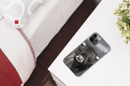 Coque iPhone 13 Pro - Highlander écossais - Animaux - Cornes - Siliconen
