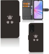 Portefeuille OPPO A78 5G | A58 5G Téléphone Portable Couverture Standing pour Gorille