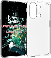 OnePlus Nord 3 Hoesje - MobyDefend Transparante TPU Gelcase - Volledig Doorzichtig - GSM Hoesje - Telefoonhoesje Geschikt Voor OnePlus Nord 3