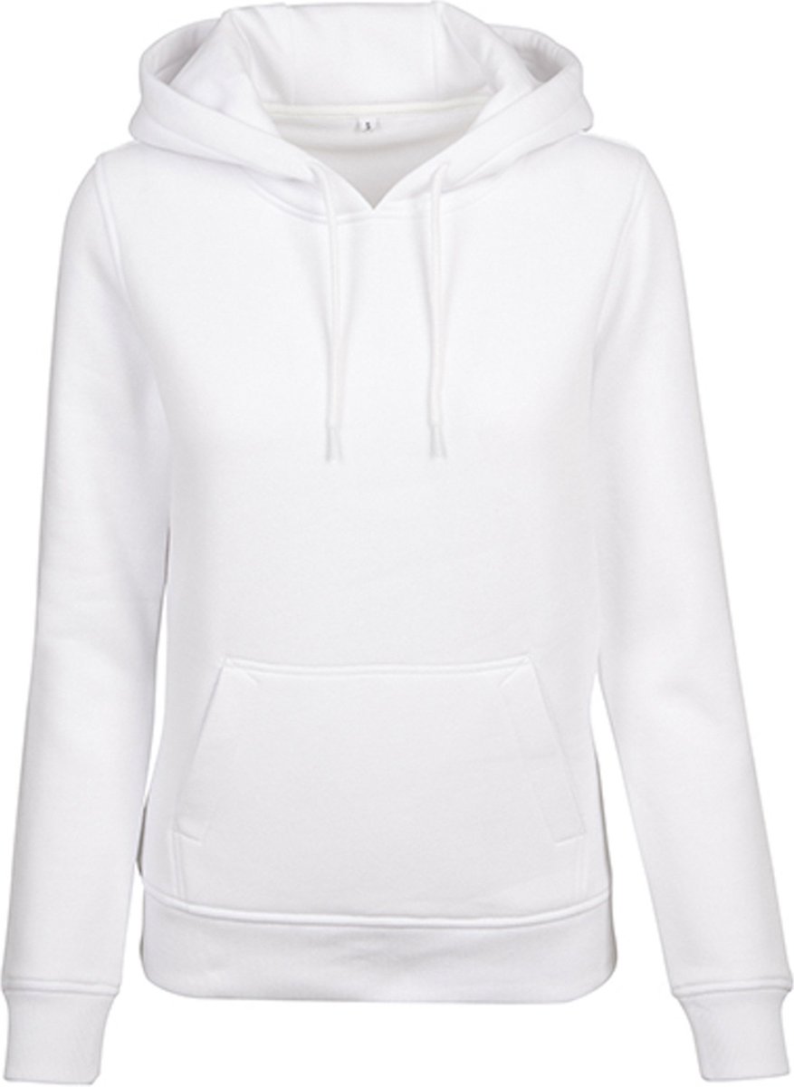 Build Your Brand Heavy Dames Hoodie Wit