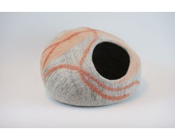 Cat cave kattenmand Terra- grey.