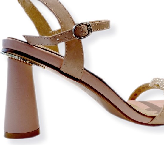 ZERBA Sandale Femme - Taille 39 - Cuir Rose - Sussia