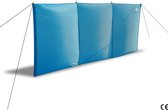 Strand-windscherm - 3 m x 1,3 m - Inclusief Zandharingen, UV 60 Bescherming, Licht en Compact Verpakt