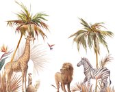 Fotobehang Dieren Op Safari - Vliesbehang - 360 x 240 cm