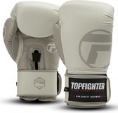 Topfighter Bokshandschoenen Heavy Shock Wit 14oz