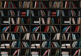 Fotobehang - Vlies Behang - Boekenkast - Bibliotheek - Boeken - 368 x 380 cm