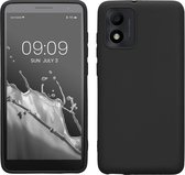 kwmobile telefoonhoesje geschikt voor Alcatel 1B (2022) - Hoesje voor smartphone - Back cover in zwart