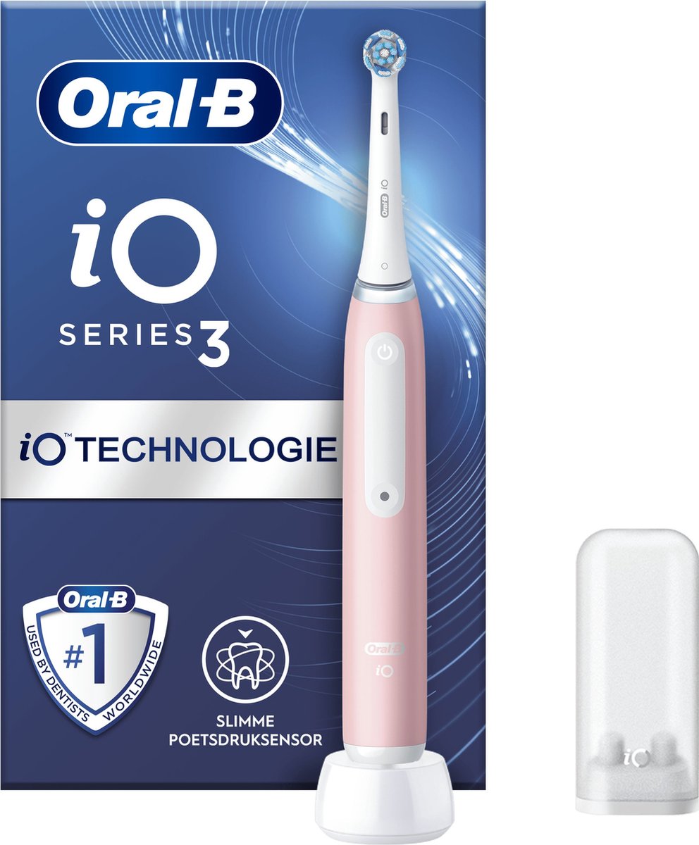 Oral-B iO 3N - Roze - Elektrische Tandenborstel - Oral B