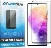 Mobigear Screenprotector geschikt voor Samsung Galaxy A53 Glazen | Mobigear Premium Screenprotector - Case Friendly - Zwart