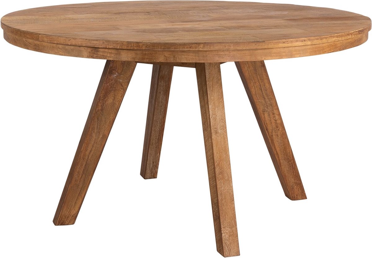 DTP Home Eettafel Tradition rond teakhout - 140x140x78 cm