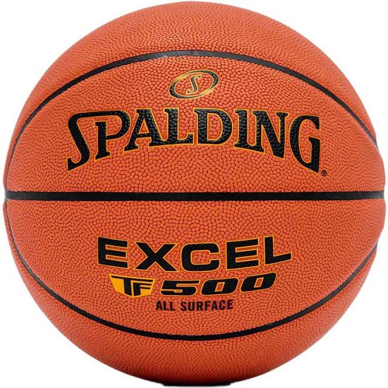 Foto: Spalding excel tf500 size 7 basketbal heren oranje maat 7