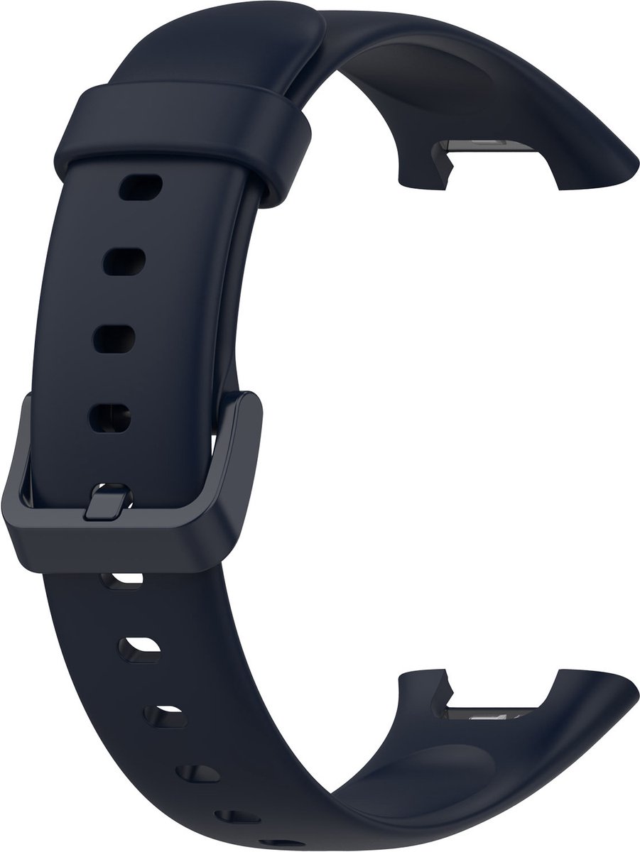 KELERINO. Bandje geschikt voor Xiaomi Mi band 7 Pro - Donkerblauw