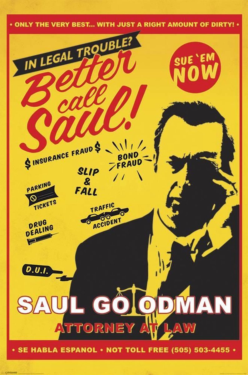 Better Call Saul Poster Best Event In The World