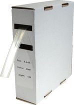 Krimpkous H  - 1 box 4.8 Ø / 2.4 Ø 11m transparant