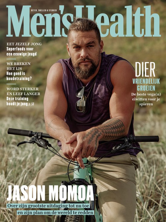 Men's Health editie 5 2023 - tijdschrift - Jason Momoa cadeau geven