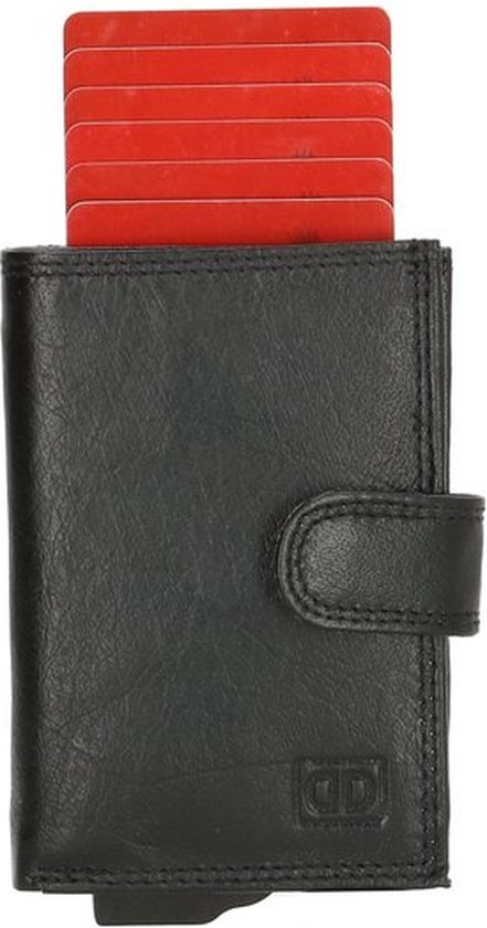 Double-D Porte-cartes de crédit Jaipur - Noir
