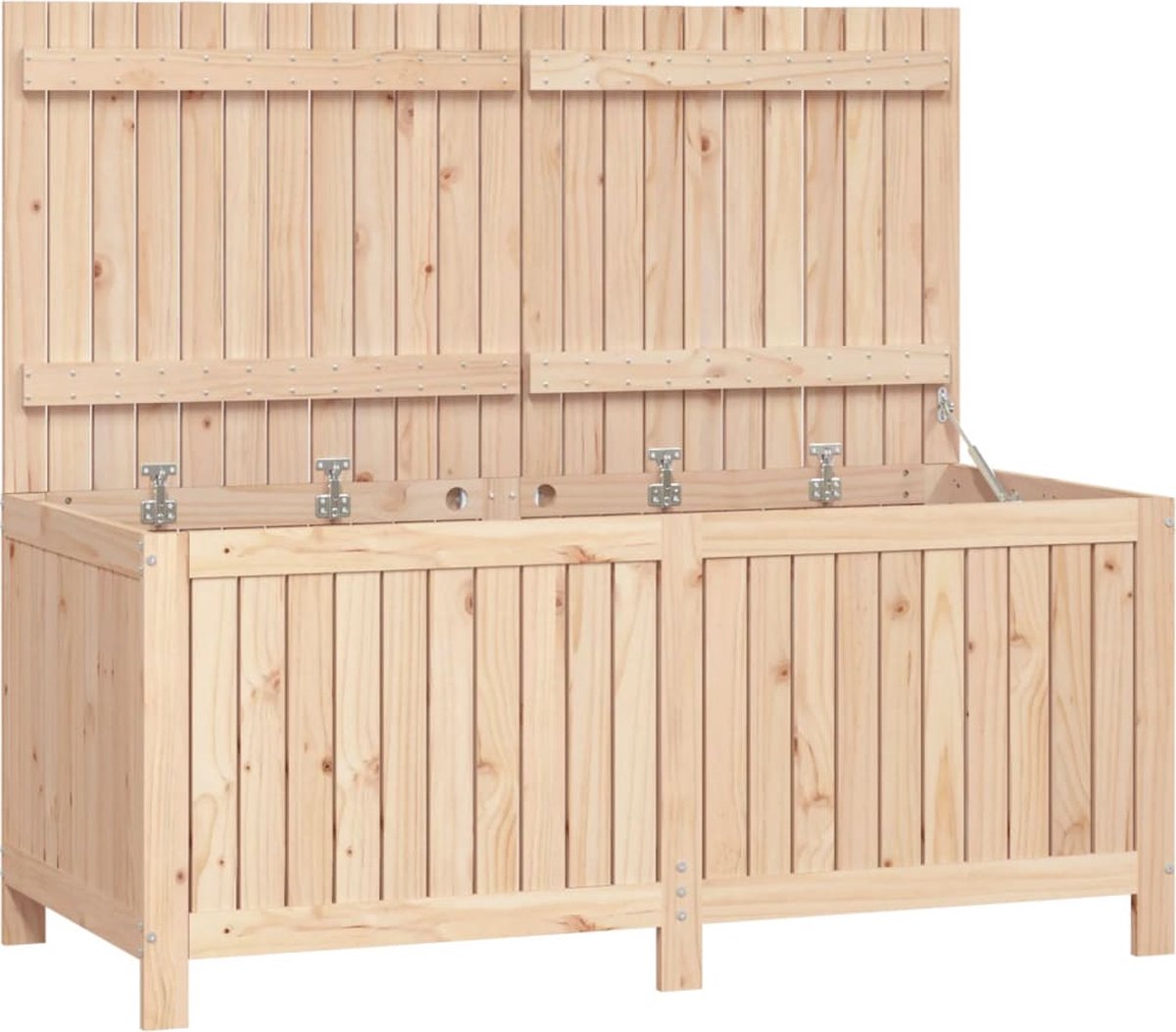 vidaXL - Tuinbox - 147x68x64 - cm - massief - grenenhout