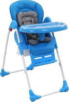 vidaXL-Kinderstoel-hoog-blauw-en-grijs