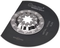 Qblades segmentzaagblad HSS 85x0,8mm SL20 (QBL383032)segmentzaagblad HSS 85mm Starlock SL20 per stuk (QBL383032)