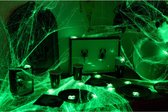 Folat - Spinnenweb 500 gram Glow In The Dark - Halloween - Halloween Decoratie - Halloween Versiering