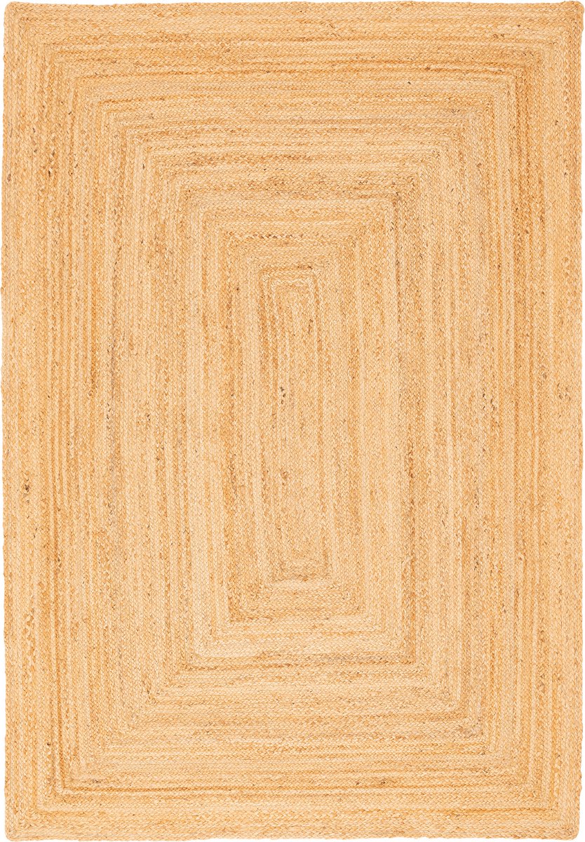 Pergamon Natuurvezel tapijt Jute Salsa boord
