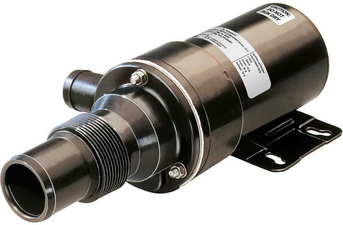Johnson Pump Maceratorpomp Ta3p10-19 37l/min 10 Gpm 24v Zilver 25.6 x 11.9 x 8.4 cm