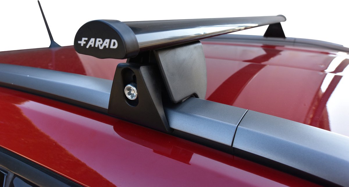 Dakdragers geschikt voor Hyundai Tucson vanaf 2021 gesloten dakrailing - Staal breed - 75kg Laadvermogen - Merk Farad – foto 2