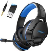 Picun PG-01 – draadloze gaming headset – over ear – compatibel met elk apparaat – PS4,PS5