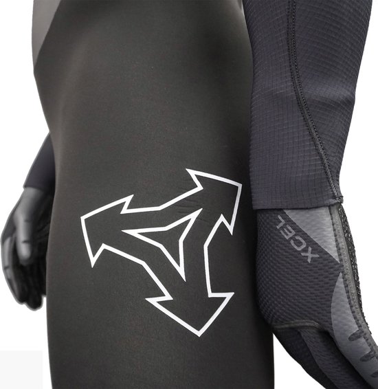 2023 Xcel Heren Infiniti X2 4/3mm Borst Ritssluiting Wetsuit
