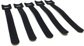 Jumada's Stuks Klittenband Kabelbinders voor Kabel Organisatie & Management van 15cm - 10 STUKS"