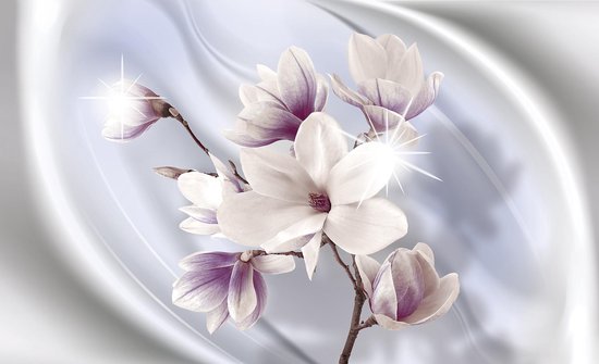 Flower Magnolia Photo Wallcovering