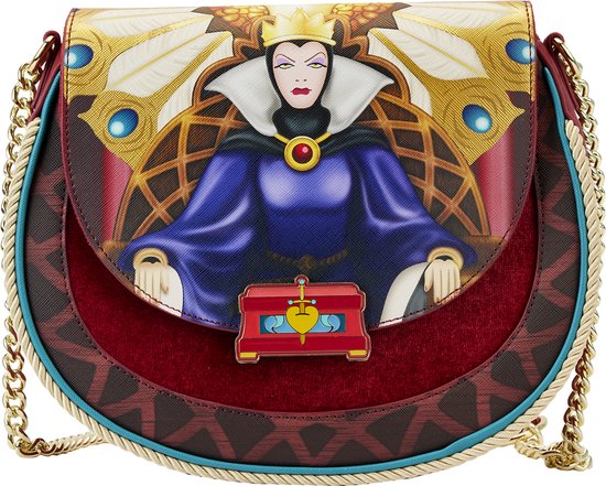 Disney Loungefly Crossbody bag Evil Queen Throne Snow White