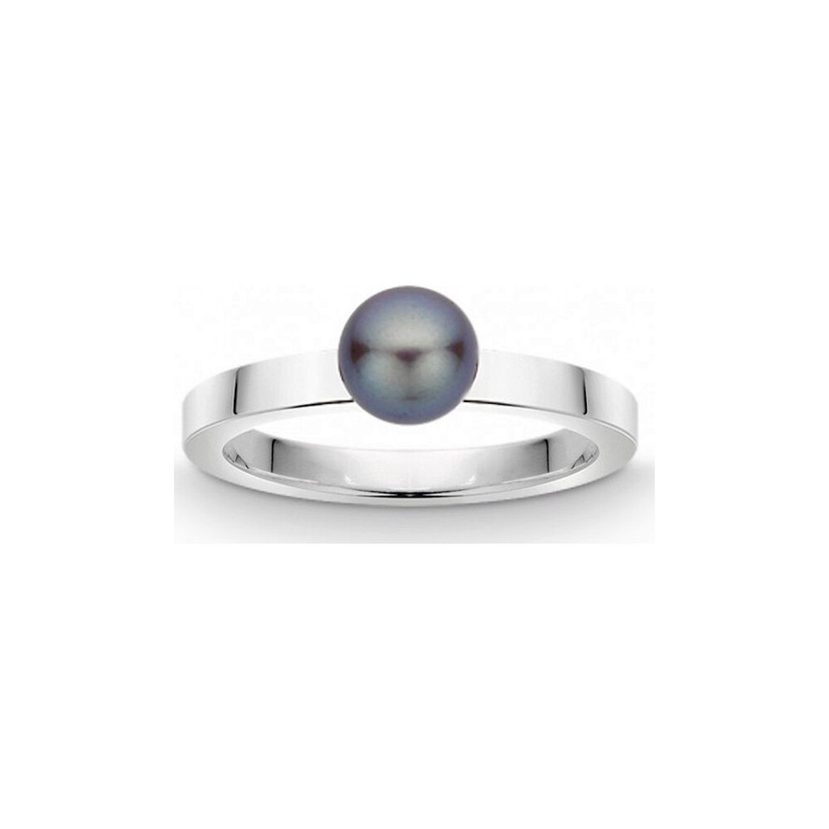 Quinn - Dames Ring - 925 / - zilver - parel - 0218256208