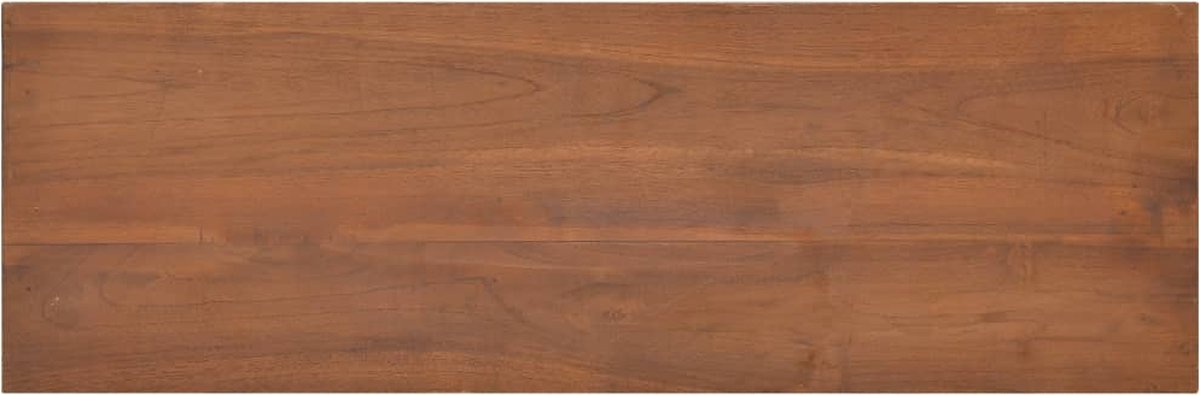 vidaXL - Tv-meubel - 90x30x40 - cm - massief - teakhout