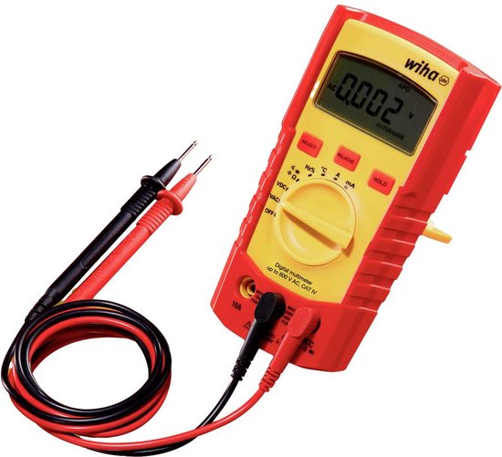 Wiha Digitale multimeter tot 600 V AC, CAT IV - 45218