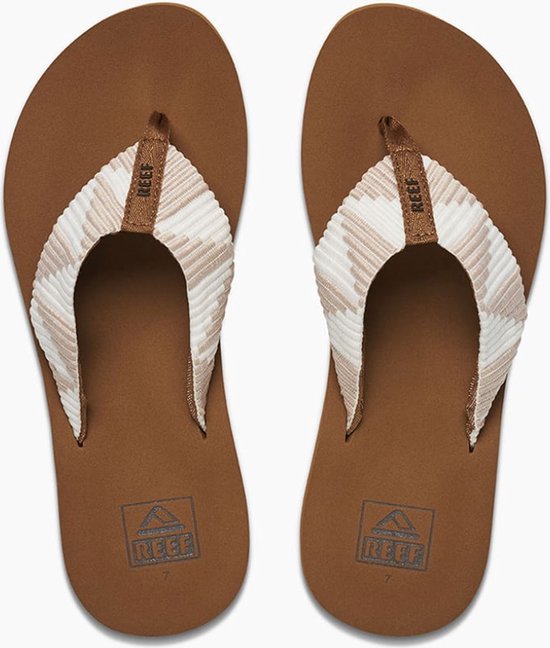 Spring Woven Slipper Dames Sand 7