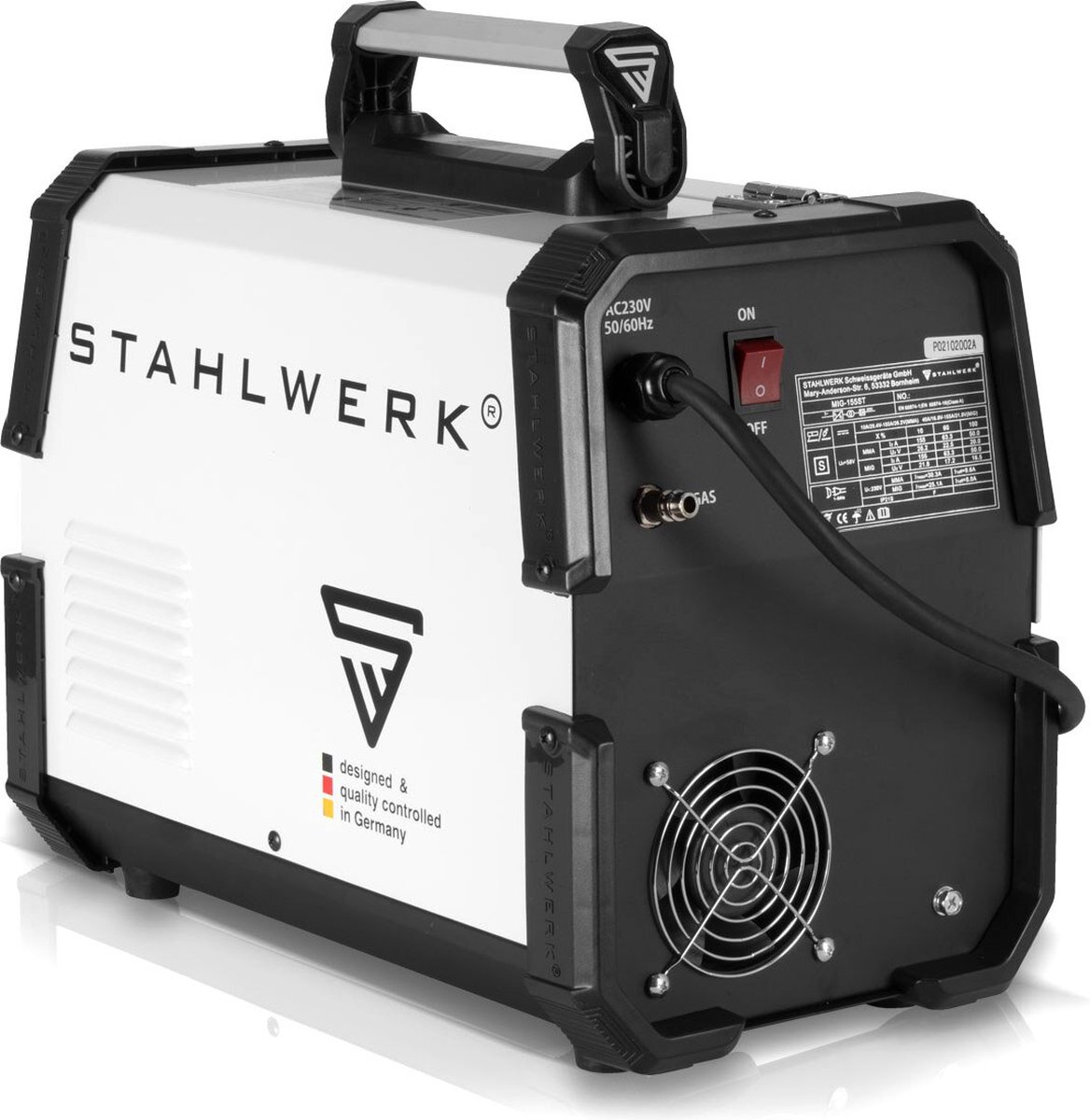 STAHLWERK lasapparaat MIG MAG 155 ST IGBT - volledig uitgerust - met ...